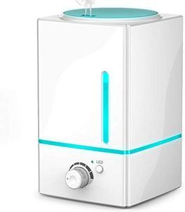 1500ml Aroma Essential Oil Diffuser Large ? Exqline Diffusers for Essential Oils Large Room Large Aromatherapy Diffuser Large Room Diffuser Humidifier Unique Diffusers for Essential Oils 7 LED Color