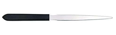 Wedo 21.5 cm Stainless Steel Blade/Black Plastic Handle Letter Opener