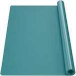 Silicone Mat Black Green 27.6 x 19.7 inches, Gartful Silicone Crafting Sheet, Resin Casting Molds Mat, Countertop Protector, Placemat Large Table Mat, Desk Saver Pad, Nonstick Nonskid Heat-Resistant