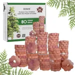 Cedar Rings for Clothes Storage – Stop Clothes Damage - 80 Fresh Cedar Rings to Protect Your Clothes