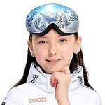 COPOZZ Ski Goggles Kids Magnetic Le