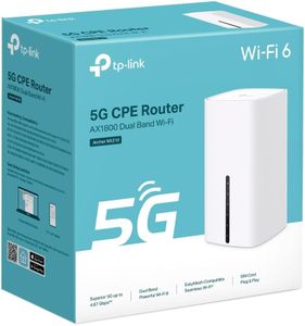 TP-Link Archer NX210 Wi-Fi 6 5G Router – Dual-Band, SIM Slot, Gigabit LAN