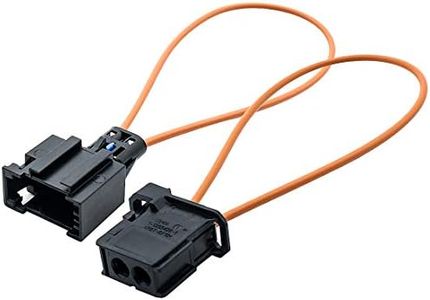 YIOVVOM Fiber Most Optic Loop Connector Diagnostic Device Tool Bypass Female And Male Adapter For Benz Audi Mercedes BMW VW Porsche Mercedes Benz, Audi, VW, Porsche Pack of 2