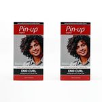 Pin Up End Curl At Home Perm Kit, End Curl Perm Kit for Small Sections of Hair such as Fringe, Ends or Top Layer, Protein Rich for Soft and Shiny Hair, Suitable for All Hair Types, 130ml Pack of 2