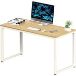 SHW Commercial-Grade Home Office Computer Desk 48-Inch, Oak