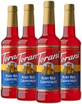 Torani Syrup, Ruby Red Grapefruit, 25.4 Ounces (Pack of 4)