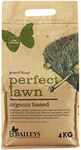 Professional 4kg Lawn Organic Based, 2 in 1 Complete Fertiliser and Soil Improver, For All Lawns, Covers 160sqm