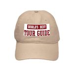 CafePress Worlds Best Tour Guide Cap Unique Adjustable Baseball Hat