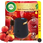 Air Wick Apple & Cinnamon Scented Starter Kit Free Refill, Pack of 1