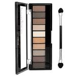 Palladio Eyeland Vibes, Escape to the Tropics, 10 Count Eyeshadow Palette, 5 Curated Palettes, Seductive Nudes to Vibrant Hues, Complimentary Shades, Day and Night Looks, Rich Pigment (Sandbar)