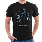 All+Every Terminator 2 Judgement Day Theatrical Poster Men's T-Shirt Black