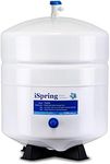 iSpring T32M Pressurized Water Storage Tank with Ball Valve for Reverse Osmosis RO Systems, 4 Gallon, 1/4" Tank Valve Included