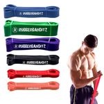 Rubberbanditz Pull Up Assit Bands | Heavy Duty Resistance Exercise Bands for Powerlifting, Mobility, and Stretching (20-150 lbs)