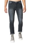 KARGEENS Slim Men's Stretchable Jeans Pant for Casual Stylish Cotton Blend Denim (k2103_Grey_30)