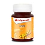 Baidyanath Turmeric Tablets with Natural Haldi Extract (60TB) Pack of 1 - Helps Boost Immunity, Blood Cleansing, Skin Problems, Strengthen Digestion