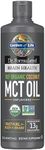 Garden of Life Dr. Formulated Brain Health 100% Organic Coconut MCT Oil 16 fl oz Unflavored, 13g MCTs, Keto & Paleo Diet Friendly Body & Brain Fuel, Certified Non-GMO Vegan & Gluten Free, Hexane-Free