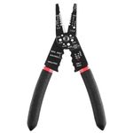 Solsop Self-Adjusting Wire Stripper Tool, 8-Inch Wire Cutter & Crimper, 10-24 AWG Electrical Multi-Function Cable Stripping Tool for DIY & Professional Use