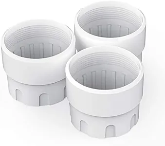 Frizzlife Upgraded Bottom Caps (3 Pack) For SK99 & SP99 Under Sink Water Filter
