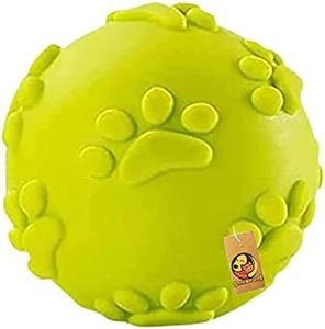 Foodie Puppies Latex Rubber Squeaky Dog Chew Ball Toy - (Claw Ball, Small) for Small to Medium Dogs & Puppies | Safe, Durable, Puppy Paw for Playing & Fetching Toy | Reduce Anxiety (Diameter: 6.5cm)