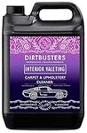 Dirtbusters Car Upholstery Carpet Cleaner Shampoo Solution For Interior Valeting, Clean, Remove Stain & Deodorise With Reactivating Odour Treatment (5L)