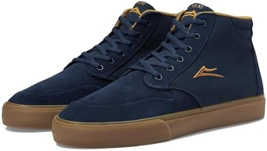 Lakai Riley 3 Mens Skate Shoes, Navy/Gum Suede, 8