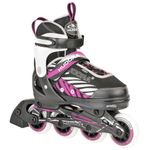 HUDORA Inline Skates Mia/Leon - Inline skates for children/teenagers & adults in different sizes & colours - Roller skates adjustable up to 4 sizes - Comfortable & stylish skates