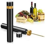 Mini Wine Opener | Travel Portable Pocket Air Pressure Pump Wine Bottle Opener | Assemblable Design Corkscrew 7S Quick Bottle Opening | for Home, Restaurant, Party,Wine Lovers(Golden)