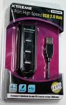 Xtreme Cables 95004 4 Port USB Hub - Black