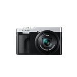 Panasonic LUMIX DC-TZ99E-S Compact Travel Zoom Camera, LEICA DC Lens, 30x Zoom, 20.3MP, 4K 30p Video, Tiltable Monitor, Wi-Fi, Bluetooth, Silver