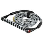 O'Brien 4 Section Poly E Wake Surf Rope Combo, Black