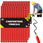 SOL 36pk Work Pencils for Builders, Carpenters Pencils for Marking | Electrician, Tradesman, Joiners Pencil, Construction Pencil, Builders Pencil, Carpenters Pencil, Carpenter Pencils