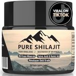 Pure Shilajit Himilayan Resin for Men and Women, Organic Natural Supplement with 85+ Trace Minerals + Humic Acid, High Potency Providing Energy, Strength & Immunity (30g New Lemon and Peppermint)