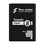 Two Notes Torpedo Captor 8 Ohms Loadbox, DI, Attenuator & Speaker Simulator