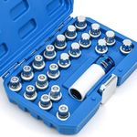 JAMTON 21pcs Anti-Theft Wheel Lock 