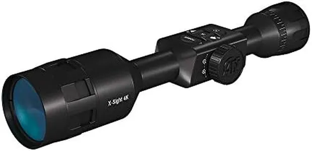 theOpticGuru ATN X-Sight-4k Pro 3-14x Smart Day/Night Scope w/Full HD Video rec, Smooth Zoom, Bluetooth and Wi-Fi (Streaming, Gallery & Controls)