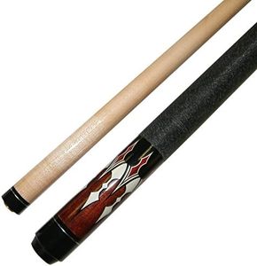 Iszy Billiards BND-02-42-17 Short 42" 2Piece Hardwood Maple Pool Cue Billiard Stick 17 Oz,Brown White