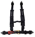 ProGuard 4-Point, 2-Inchh Nylon Strap Safety Harness in Black