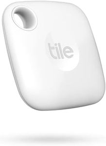 Tile Mate Bluetooth Item Finder, 1 Pack, 60m Finding Range, Compatible with Alexa & Google Home, iOS & Android Compatible, Upto 3 Years of Battery, Find Your Keys, Remotes & More, White
