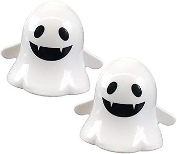 Wind Up Ghost Friendly Rolling Walking White Party Favor 2 Pack