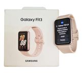 Samsung Galaxy Fit3 (Pink Gold) | 4cm AMOLED Display | 13 Days Battery | 100+ Exercises | Media Control | Track Sleep | Track Your Workout