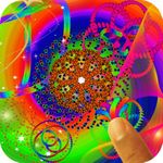 Circle Magic finger Draw Glitter Rainbow Joy