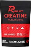 Rep Fit Creatine Monohydrate Powder 250g 100% Pure Gym Workout Sports Supplement Fitness