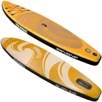 GarveeLife Inflatable Paddle Board for Adults, Stand up Paddle Board Inflatable with SUP Accessories, 11'×33" Ultra Stable Sup Board, Fishing Blow up Paddle Boards with Paddle, Pump, Backpack, Fin