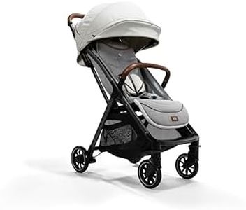 Joie Parcel 3in1 Compact Lightweight Travel Stroller - Pram with 5-Point Harness & One-Hand Fold Baby Stroller for 0-4 Years, Magnetic Buckles for Harness Suitable from Birth to 22 kg