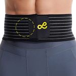 gagaiuco Umbilical Hernia Belt for Men and Women - Abdominal Support Binder with Compression Pad - Navel Ventral Epigastric Incisional and Belly Button Hernias Surgery Prevention Aid