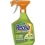 Resolva Extra Lawn Weedkiller 1L with Thank You Sticker -Ready To Use - Lawn Weed Killer for Garden