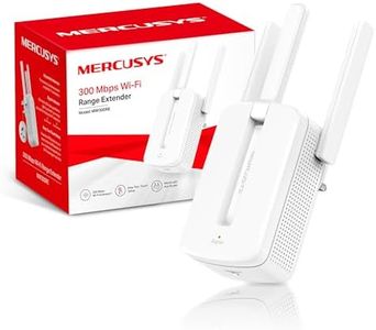 MERCUSYS 2024 Newest WiFi Extender, WiFi Booster, WiFi Repeater, MIMO Technology for Power WiFi, 300Mbps Internet Booster, Ultraxtend Home Wireless Signal Booster, Quick Setup, UK plug (New)