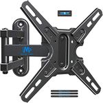 Mounting Dream Full Motion TV Mount with Swivel and Tilt, TV Wall Mount Fits Most 13-43” TVs and Monitor up to 50 LBS and VESA 200x200mm, Articulating Arm TV Brackets for Single Stud MD2465-04