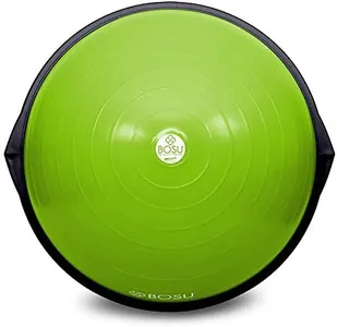 Bosu 72-10850LGNBLK Home Gym Equipment The Original Balance Trainer 65 cm Diameter, Black and Green
