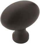 Amerock | Cabinet Knob | Matte Blac